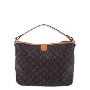Louis Vuitton Monogram Leather Brown Delightful Semi Shoulder Bag